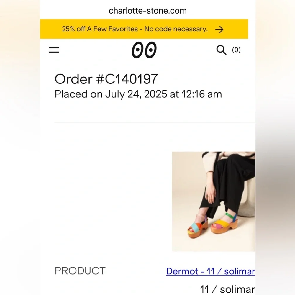 Charlotte Stone Dermot Solimar Colorful Platform Sandals - Picture 5 of 6